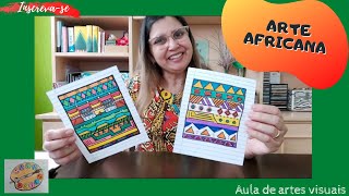 Arte Africana  Conhecendo a artista Francina Ndimande [upl. by Ennaeed]