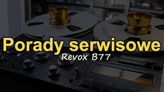 Porady serwisowe Revox B77 Reduktor Szumu 310 [upl. by Otrebmal]