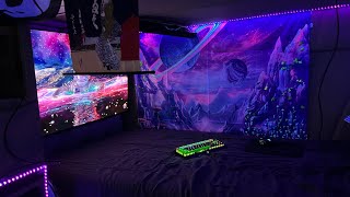 Semi Truck Interior Design “Gamers Heaven” [upl. by Nosyk523]