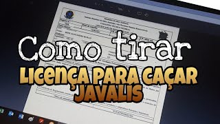 Como Emitir o CR do IBAMA javali [upl. by Anitreb]