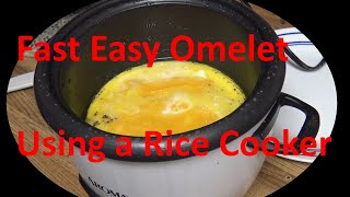 434 Making an Omelet in a Rice Cooker [upl. by Amliw674]