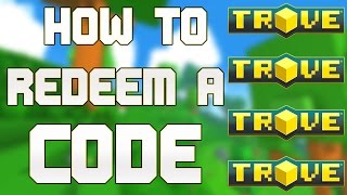 How to redeem a code for Trove Trove code applying tutorial [upl. by Anailli457]