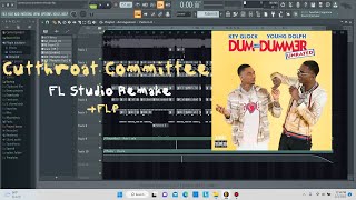 Young Dolph amp Key Glock  Cutthroat Committee FL Studio Remake  FLP [upl. by Osmond999]