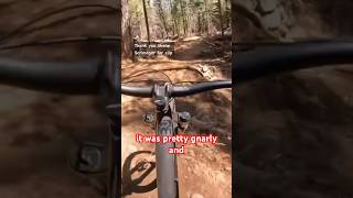 One of my gnarliest crashes ever mtb epic jump crash staysafe ridemtb [upl. by Ennaira]