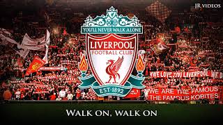 Liverpool FC Anthem lyrics  Youll Never Walk Alone [upl. by Ellenahc]