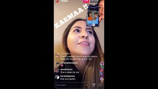 JACKIE FIGUEROA AGAINST BRAWADIS ON IG LIVE [upl. by Yssak]