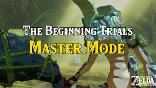 Zelda Breath of the Wild DLC MASTER MODE Trial of the Sword  The Beginning Trials [upl. by Itsyrk]