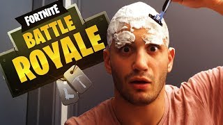 High Stakes Fortnite Loser SHAVES HEAD amp EYEBROWS [upl. by Honig442]