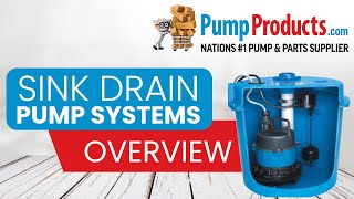 Sink Drain Pump Systems [upl. by Nevyar]