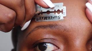 easy brow grooming tutorial [upl. by Ruprecht]