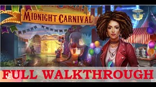 AE Mysteries Midnight Carnival FULL Walkthrough HaikuGames [upl. by Maller]