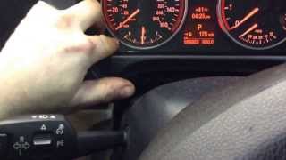 BMW 330 325 328 service light reset [upl. by Siduhey]