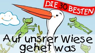 🏞️ Auf unsrer Wiese gehet was  Bewegungslieder zum Mitsingen  Kinderlieder [upl. by Akiemaj356]