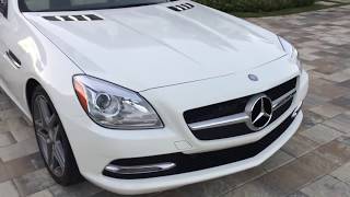 2014 Mercedes Benz SLK250 Roadster Review and Test Drive by Bill  Auto Europa Naples [upl. by Aniuqahs808]