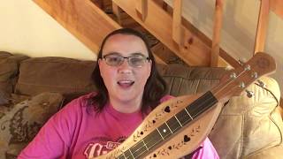 Beginner Dulcimer Lesson  Strumming with chords [upl. by Sima]