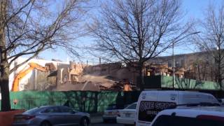 Demolition of Park Slope Brownstones by NY Methodist [upl. by Ala]