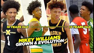 Mikey Williams AMAZING Evolution Through The Years From Viral 7th Grader To PRO Bound Guard [upl. by Yeargain]