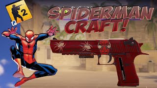 Deagle Crimson Web x Spider  Best CS2 BUDGET sticker crafts Pt10  cs2 howto [upl. by Hares]