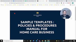 Home Care Business  Policies amp Procedures Manual  Sample Templates  Detailed Preview [upl. by Sulamith875]