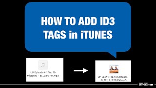 How To Use ID3 Editor For Adding ID3 Tags To Podcasts [upl. by Renba]