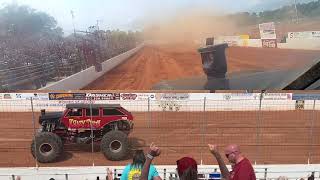 Krazy Train Monster Truck Freestyle at Pooler Georgia 2021  Triton Cam  Triton  Marian [upl. by Yrrah245]