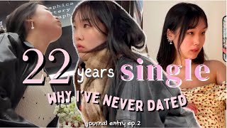 why I’ve NEVER dated before… still SINGLE at 22  journal entry ep 2 [upl. by Karlene]