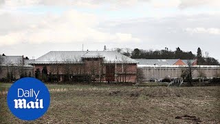 Moment several loud bangs go off inside of HM Prison Hewell  Daily Mail [upl. by Kaleena]