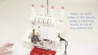 Toyota Overlocker  How to Maintain The Machine [upl. by Coleen]