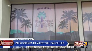 Palm Springs International Film Festival canceled [upl. by Britton]