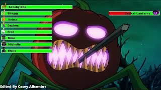 Happy Halloween ScoobyDoo 2020 Final Battle with healthbars [upl. by Anuat]