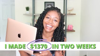 How Much Money I Made Filling Out Online Surveys for Two Weeks Focus Groups 2021 [upl. by Peatroy]