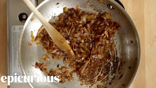 How to Make Caramelized Onions  Epicurious [upl. by Esra]