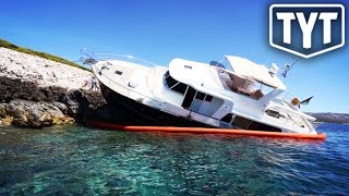 Betsy DeVos Yacht Set Adrift By Vandals [upl. by Liana]