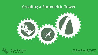 RhinoGHARCHICAD Connection  Creating a Parametric Tower [upl. by Leahpar163]