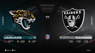 Jacksonville Jaguars at Las Vegas Raiders [upl. by Ahseinad]