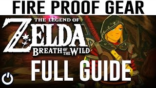 HOW TO GET FIRE PROOF GEAR  Zelda Breath of the Wild  Free Flamebreaker FULL GUIDE [upl. by Nirad]