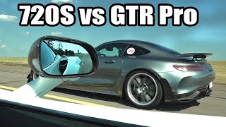 McLaren 720S vs MercedesAMG GT R Pro vs BMW M8 Competition [upl. by Reidid]