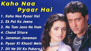 Kaho Naa Pyaar Hai Movie All Songs Hrithik Roshan amp Amisha Patelmusical worldMUSICAL WORLD [upl. by Picker164]