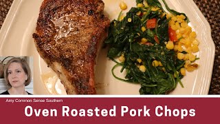 Oven Roasted Pork Chops [upl. by Selinda]