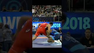 The best match in the WCH2018 Zaurbek SIDAKOV 🇷🇺 VS Jordan BURROUGHS 🇺🇲 [upl. by Eedia214]