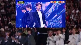 TXT amp ATEEZ Reaction to TREASURE I LOVE YOU Performance  MAMA 2020 [upl. by Savvas]