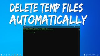 How to Delete Temp Files Automatically in Windows 1087 [upl. by Dolph]