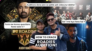 Roadies Double Cross  Roadies new season 2024  how to crack auditions [upl. by Annoiek]