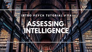 Assessing Intelligence Intro Psych Tutorial 114 [upl. by Atiuqaj875]