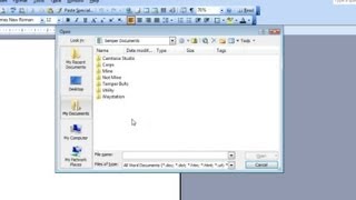 How to Open Microsoft Word Documents  Microsoft Word amp Excel [upl. by Rawlinson]