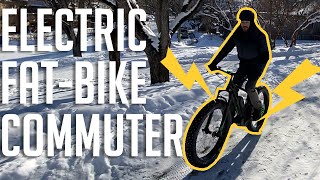 Will an electric fat bike become my new favourite winter urban commuter [upl. by Dlorrej]