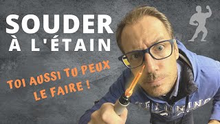 Comment souder à létain  Technique facile et utile [upl. by Gus]