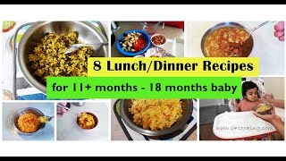 6 BREAKFAST Porridge  for 6  12 MONTHS BABY   rice  semolina  oats  ragi  wheat  pohaaval [upl. by Fransis762]