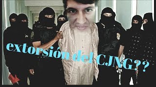 BROMA TELEFÓNICA EXTORSIÓN PRESUNTO INTEGRANTE DE CJNG [upl. by Ivanna]