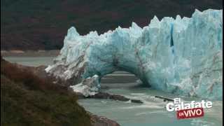 El Calafate en Vivo  Glaciar Perito Moreno Ruptura 2012 [upl. by Eannej]